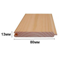 Вагонка 13*80мм