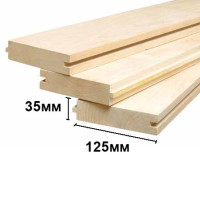 Дошка для підлоги 35*125*4000мм